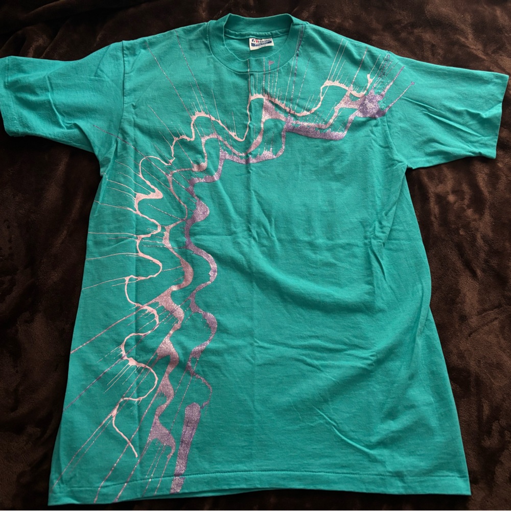 Teal Vintage Graphic Shirt Women’s Large